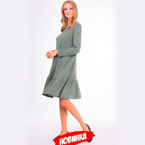 Платье зеленое LV-VZD908625