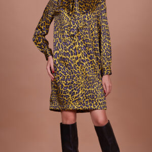 Платье леопардовое 38501